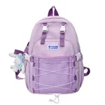 Large Capacity Backpack For Junior High School Students - Purple
