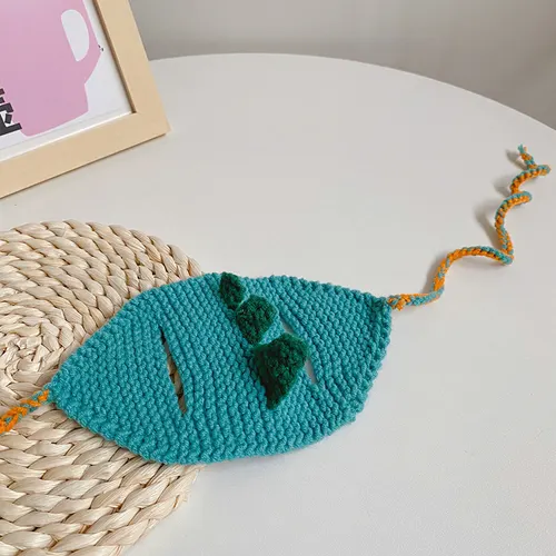 Pet Knitted Hat Little Dinosaur Short Cat Green - Shop at LoveMi