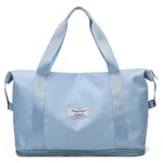 Large Capacity Travel Bag Fitness Gym Shoulder Bag For Workout Yoga Outdoor - Blue