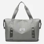 Large Capacity Travel Bag Fitness Gym Shoulder Bag For Workout Yoga Outdoor - Grey