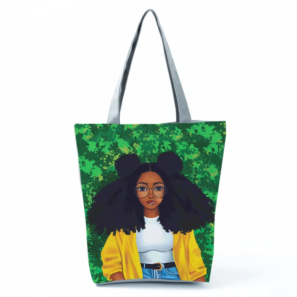 Girls Print Portable Lazy Lightweight Shopping Bag Hl2116 - Shop at LoveMi