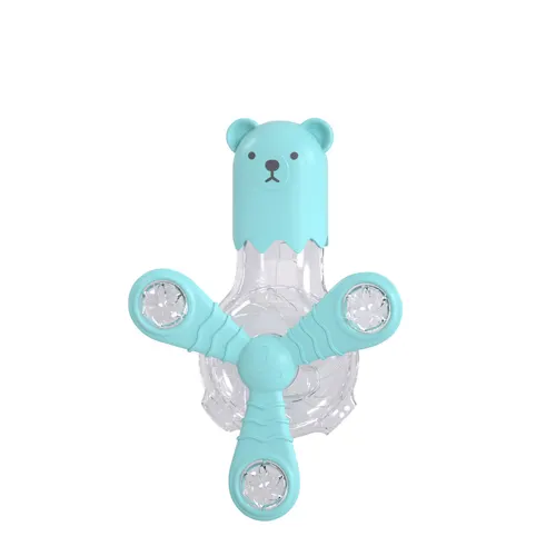 Pet Cat Toy Light emitting Sound Rotating Multi function Leaker Blue - Shop at LoveMi
