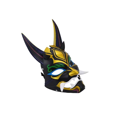 Mandrill Mask Yuanshen Protector Yasha Dragon God Black - Shop at LoveMi