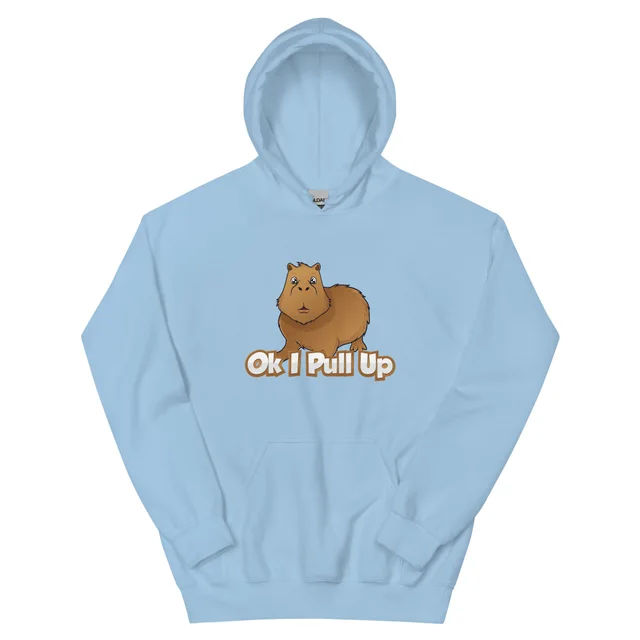Women's Sleeping Buns Softer Hoodie Blue - Shop at LoveMi