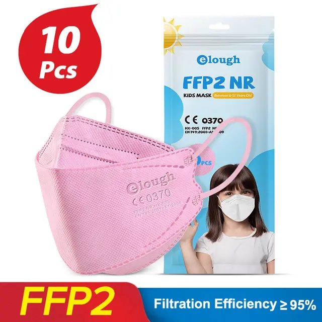 Mouth-shaped 3D Three-dimensional Breathable Double Melt-blown Mask - Pink