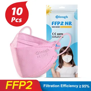 Mouth-shaped 3D Three-dimensional Breathable Double Melt-blown Mask - Pink