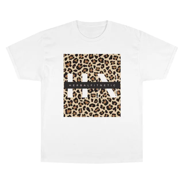 HFN Leopard White T Shirt White - Shop at LoveMi