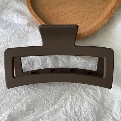 Extra Large 13cm Simple Retro Frosted Temperament Dark Brown - Shop at LoveMi