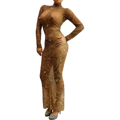 Performance Costume Stage Slim Tight Hip Skirt Photo Color One Size - Shop at LoveMi