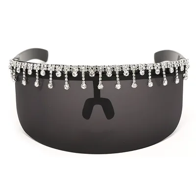 One piece Oversized Lens Anti peeping Anti foam Handmade 2 Style - Shop at LoveMi