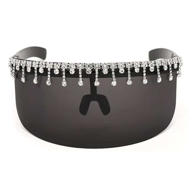 One piece Oversized Lens Anti peeping Anti foam Handmade 2 Style - Shop at LoveMi