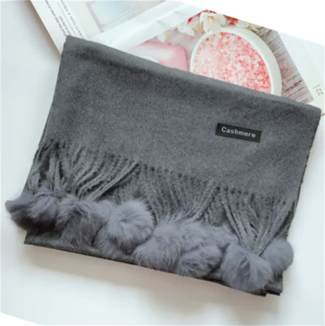 Autumn And Winter Warm Polka Dot Cashmere Scarf Style24 - Shop at LoveMi