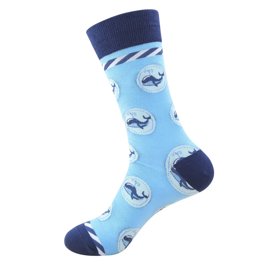 Santa Elk Cartoon Cotton Socks - 17 Style