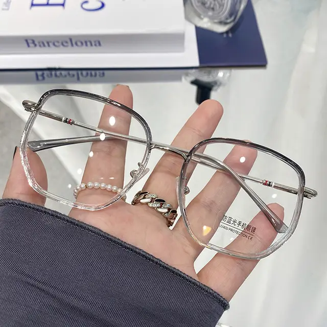 Ultra light Anti blue Light Anti radiation Glasses Grey - Shop at LoveMi