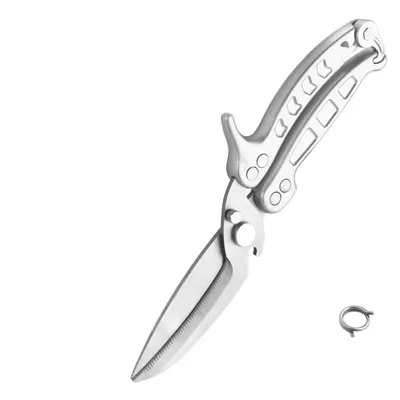 Stainless Steel SK5 Multifunctional Scissors Home Kitchen Supplies Silver - Shop at LoveMi
