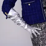 Leather Silver