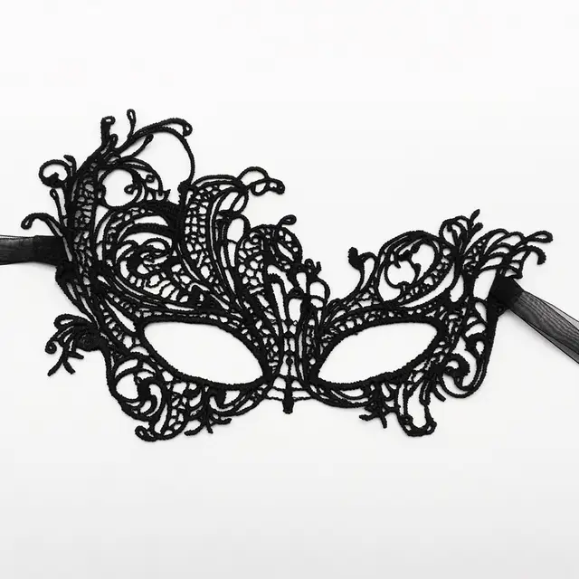 Prom Party Lace Double Gauze Eye Mask Unshaped Festival Supplies A013 - Shop at LoveMi