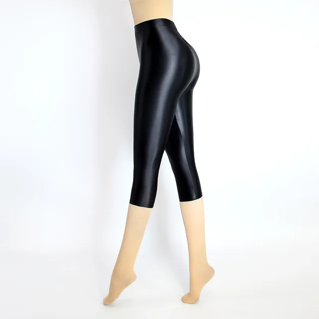 Women's High Stretch Sports Cropped Leggings Moonlit Night - Shop at LoveMi