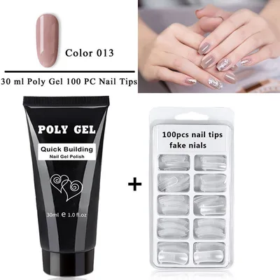 Phototherapy Crystal Extension Glue Plus Nail Mold Set Style013 - Shop at LoveMi