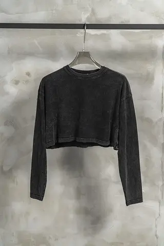 Cotton Short Long Sleeve Loose Tide Brand Women T - Fried Snowflakes