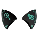 Cat Ears Black Cyan