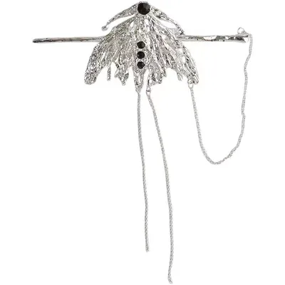 Nature inspired Niche Designer Handmade Hairpin Silver - Shop at LoveMi