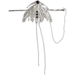 Nature-inspired Niche Designer Handmade Hairpin - Silver