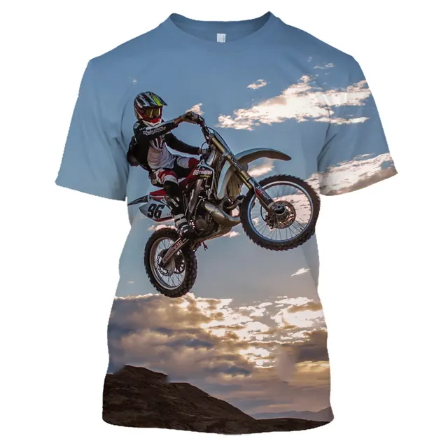 3D Digital Printing Men's Short Sleeve Casual T Shirt H - Shop at LoveMi