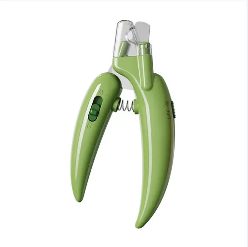 New LED Blood Line Pet Nail Clippers Cat Dog Pets Supplies Green - Shop at LoveMi