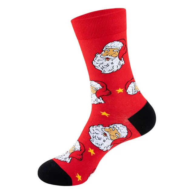 New Creative Christmas Snowman Cartoon Socks 214Style - Shop at LoveMi