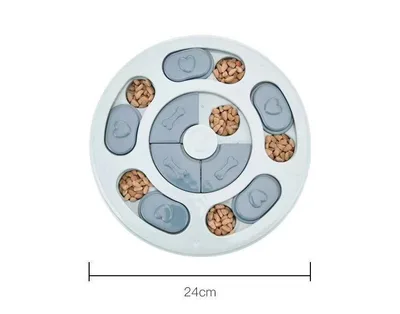 Pet Puzzle Toys Increase Interactive Slow Dispensing Feeding Training Games Feeder Blue - Shop at LoveMi