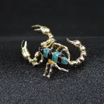 Blue Black Gold Background