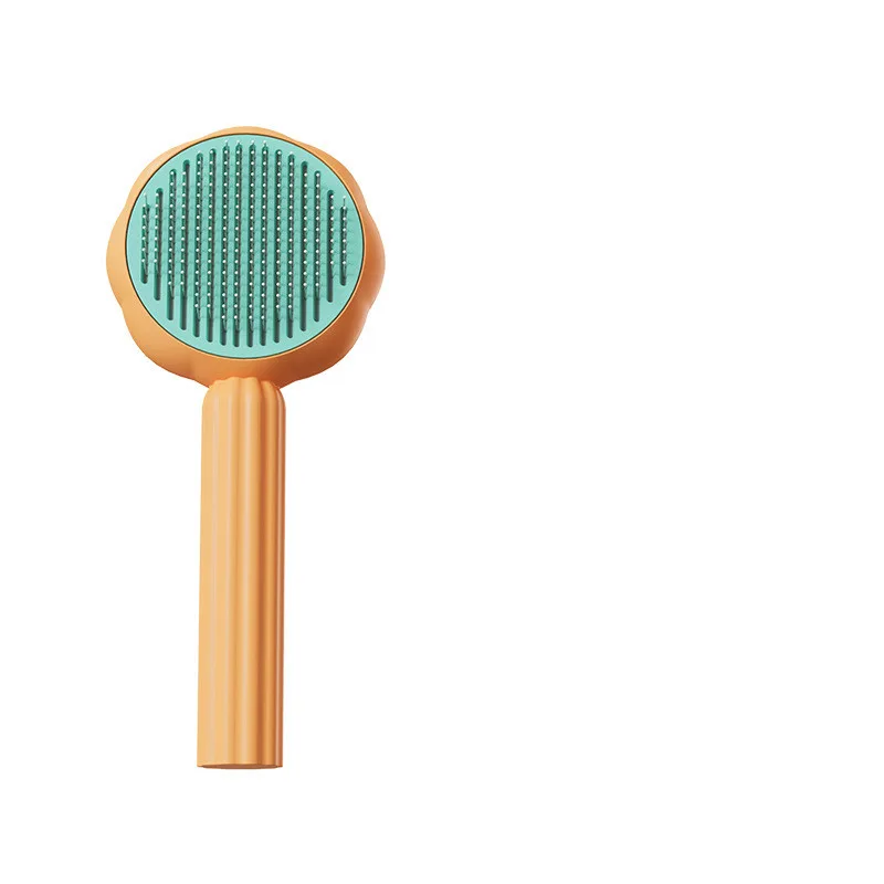 Sunflower Shape Pet Comb Cat Comb Orange - Shop at LoveMi