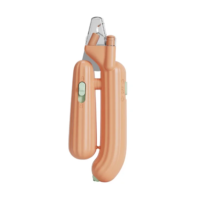 Cactus Shaped Multifunctional Pet Nail Clipper Orange - Shop at LoveMi