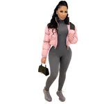 Black Splicing Pink