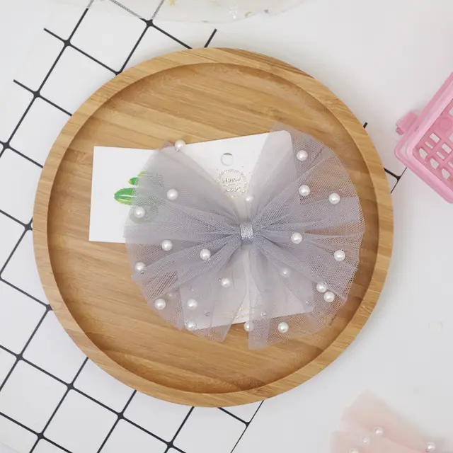 Sweetheart Baby Hairband Clip Hair Ornament Large Grey - Shop at LoveMi