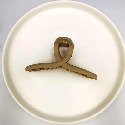 Ins Net Red Hairpin Bath Hair Grab The Back Of Head Light Coffee - Shop at LoveMi