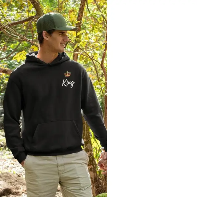 Hooded Solid Color Versatile Loose Student Hoodie Youth Casual King - Shop at LoveMi