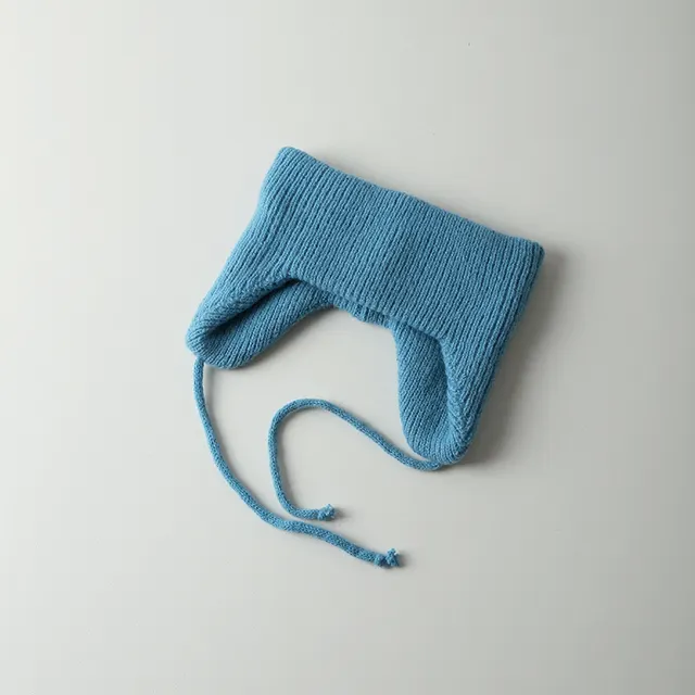 Cute Hair Band Warm Ear Female Blue - Shop at LoveMi