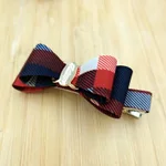 Navy Red Checker