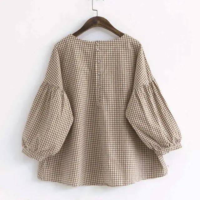 Fashion Plaid Jacket Temperament Commuter Girl Light Yellow - Shop at LoveMi