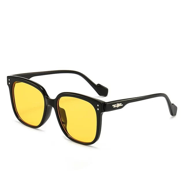 Retro Large Frame Can Be Equipped With Myopia Frame Plain Glasses J - Shop at LoveMi