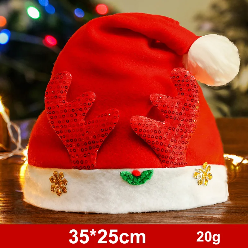 Fashion Snowman ElK Santa Claus Hats Xmas Gift Decoration - Sdm03 - View 1