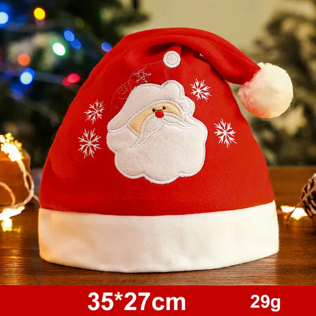 Fashion Snowman ElK Santa Claus Hats Xmas Gift Decoration Sdm14 - Shop at LoveMi