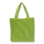 Hollow Out Niche Design Knitted Bag One Shoulder - Green