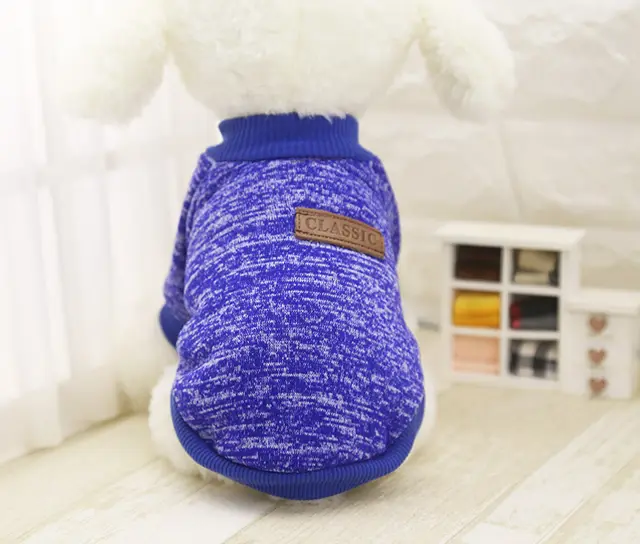 Winter Small And Medium Size Dog Pet Clothes Warm Purple - Shop at LoveMi