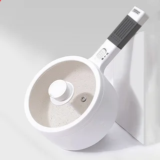 White Electric Cooker Multi Functional Student Noodle Hot Pot - Cn