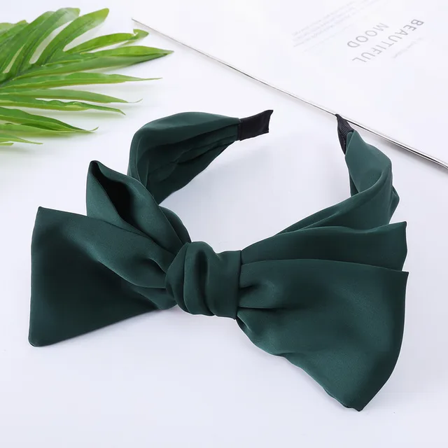 Fashionable Ribbon Bow Tie With Foreign Style Green - Shop at LoveMi