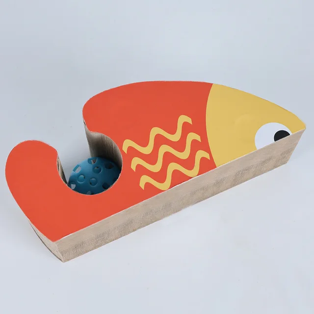 Accordion Cat Scratch Board Corrugated Paper Pet Supplies Fish - Shop at LoveMi