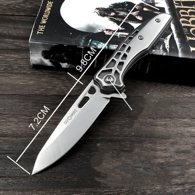 External Folding Knife For Personal Defense Silver - Shop at LoveMi